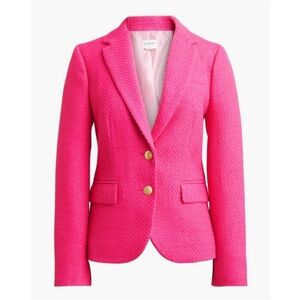 NWT J Crew Tweed Schoolboy Blazer Size 2